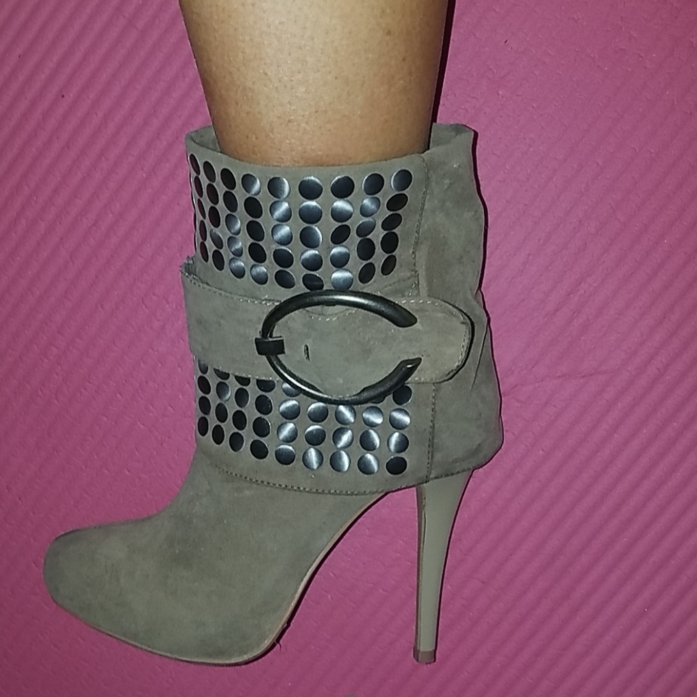 Metal Studded Boots